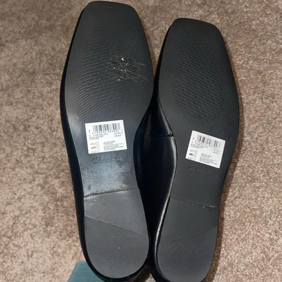 Clarks Pure Ballet2 Leather Shoe - size 8 - NWT