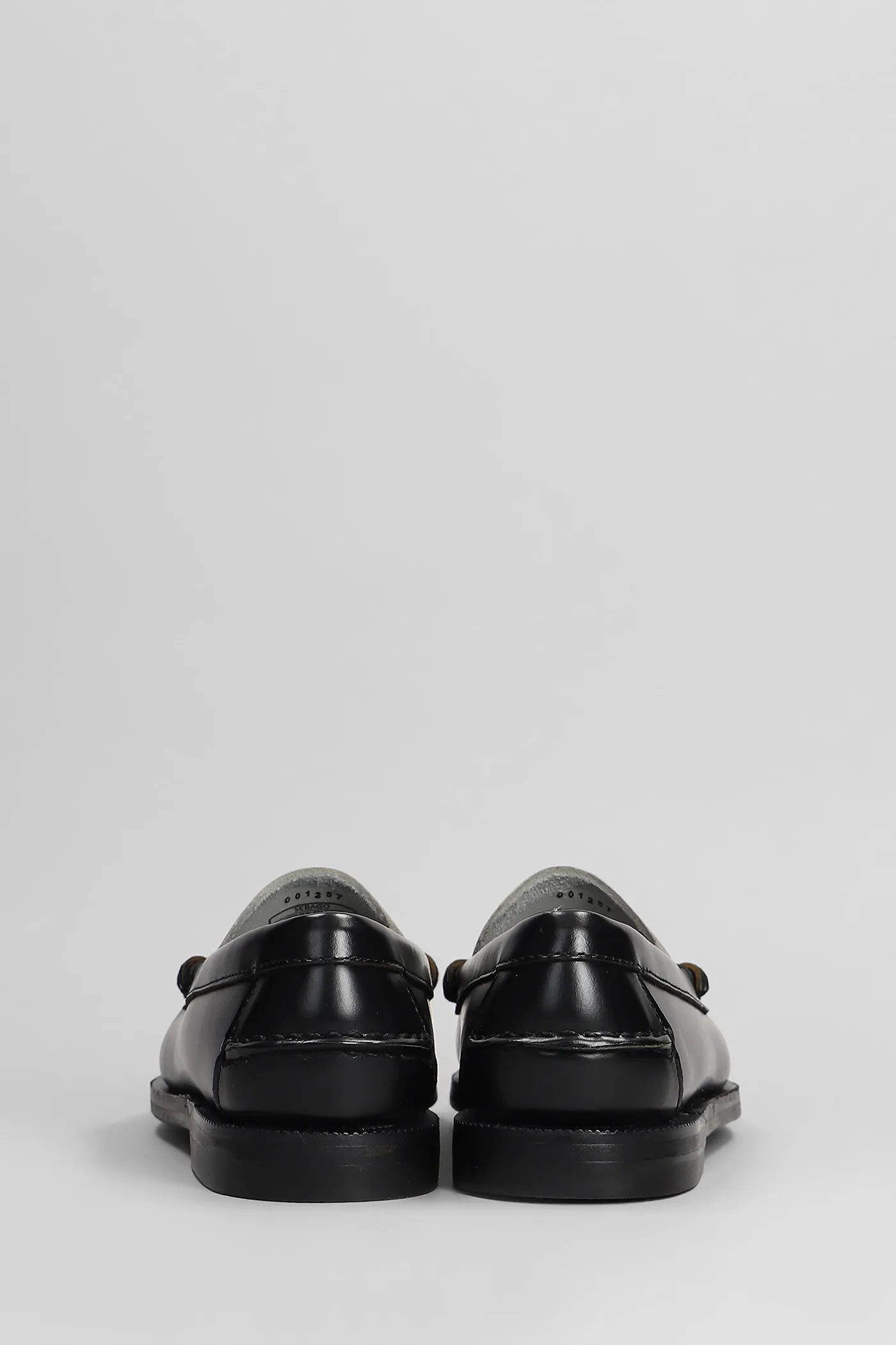 Classic dan Loafers in black leather