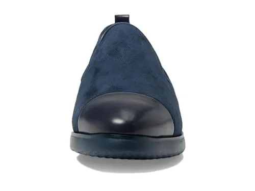Cole Haan Women's Grand Ambition Slip-On Loafer Driving Style, Navy Blazer Suede, 9.5