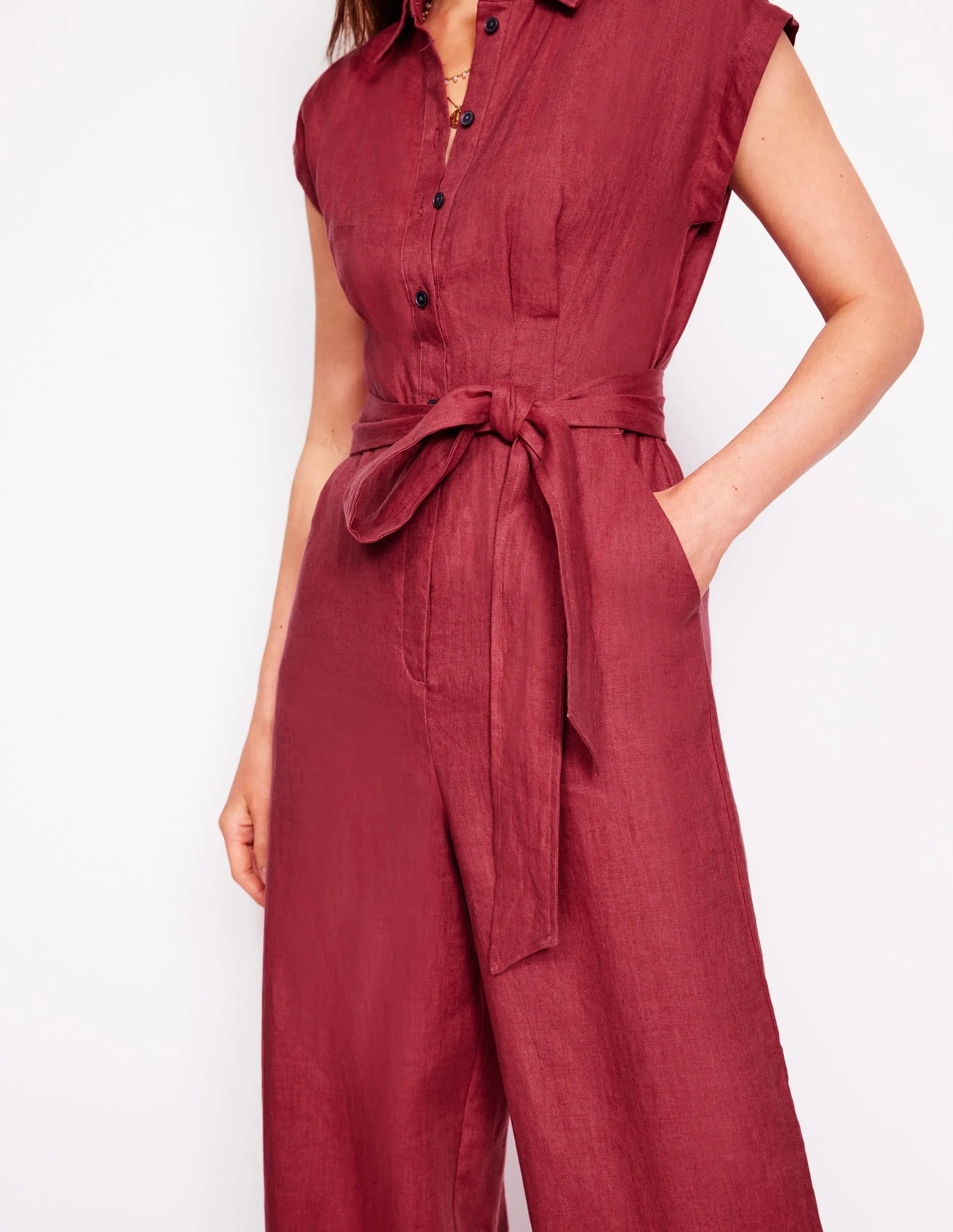 Colette Linen Jumpsuit