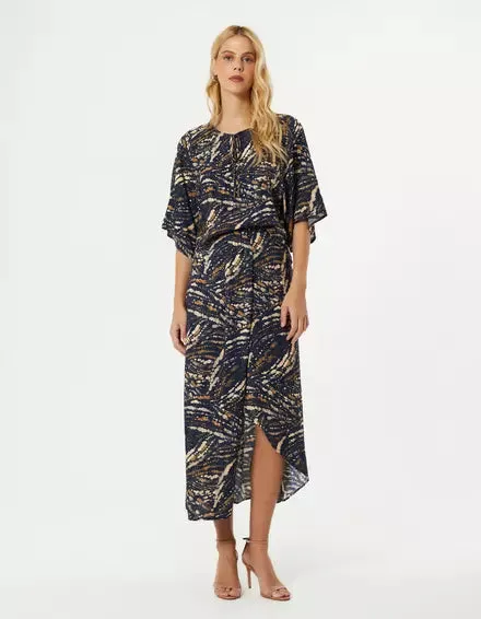 Constellation Print Skirt