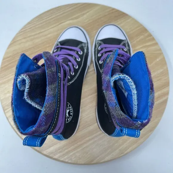 Converse Girls Chuck Taylor All Star Glendale High Top Sneaker 649977C Sz. 3