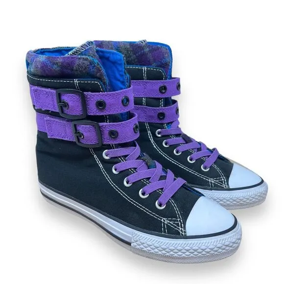 Converse Girls Chuck Taylor All Star Glendale High Top Sneaker 649977C Sz. 3