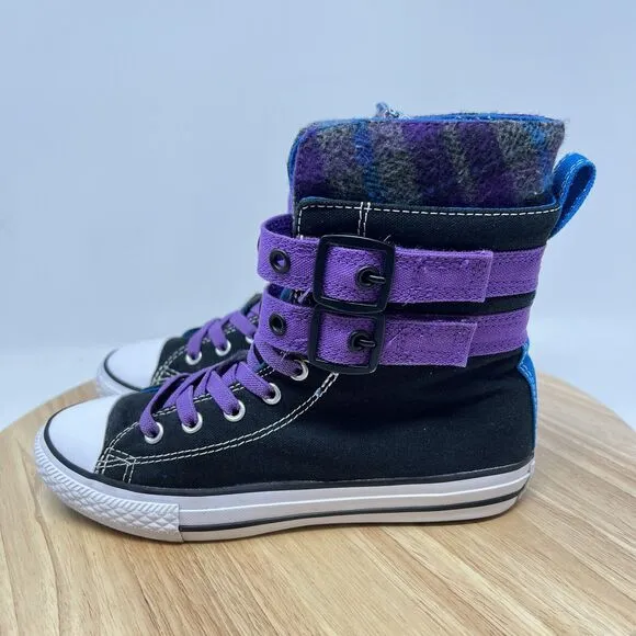 Converse Girls Chuck Taylor All Star Glendale High Top Sneaker 649977C Sz. 3