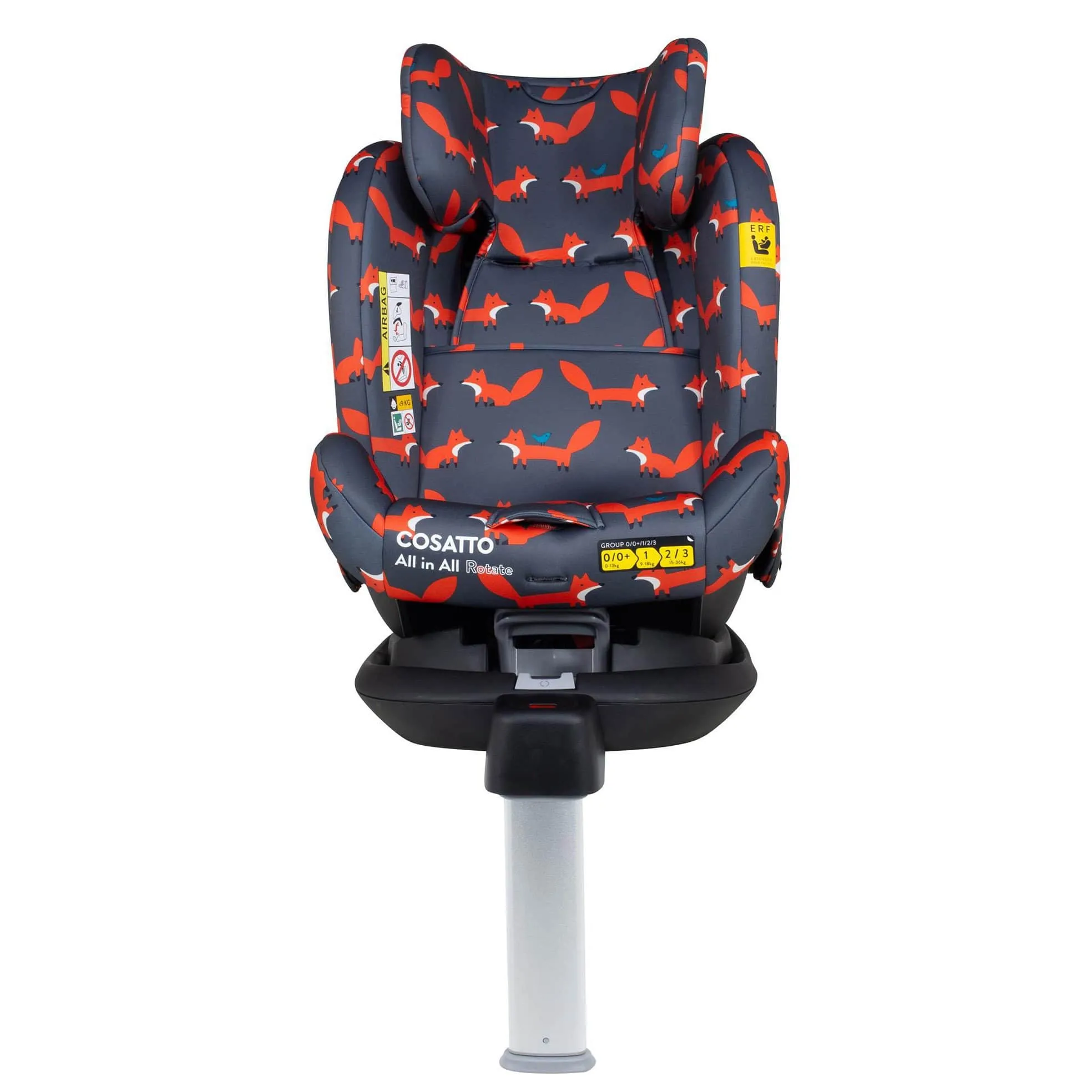 Cosatto All in All 360 Rotate Charcoal Mister Fox