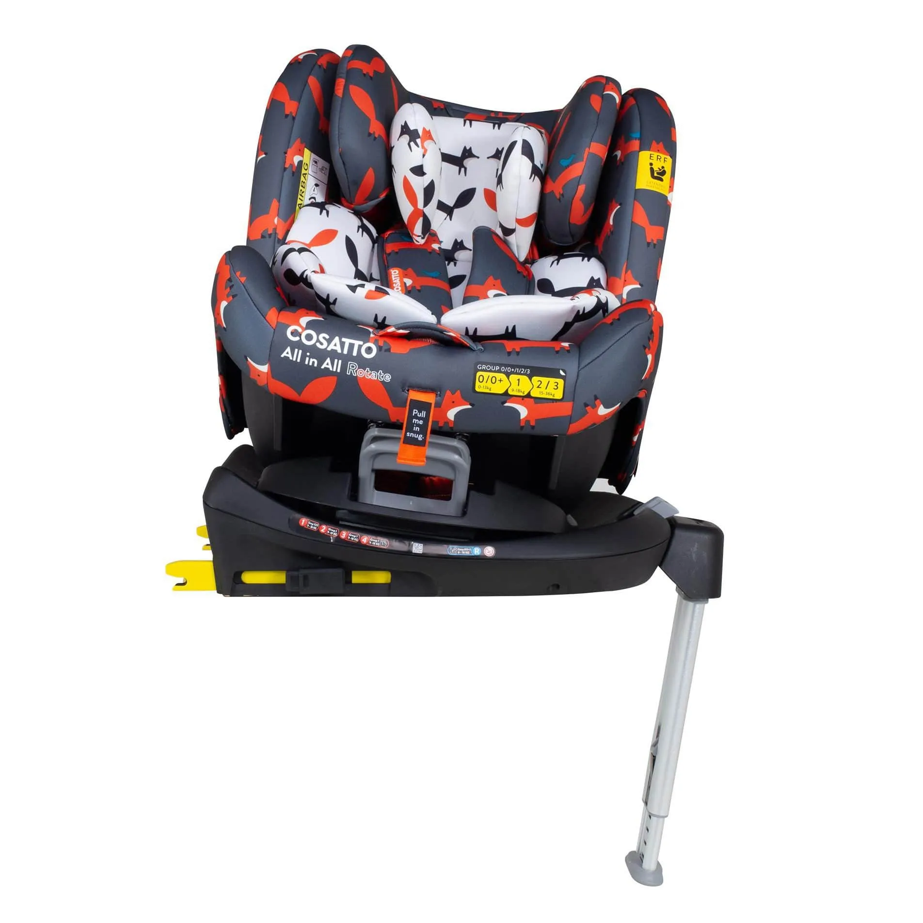 Cosatto All in All 360 Rotate Charcoal Mister Fox