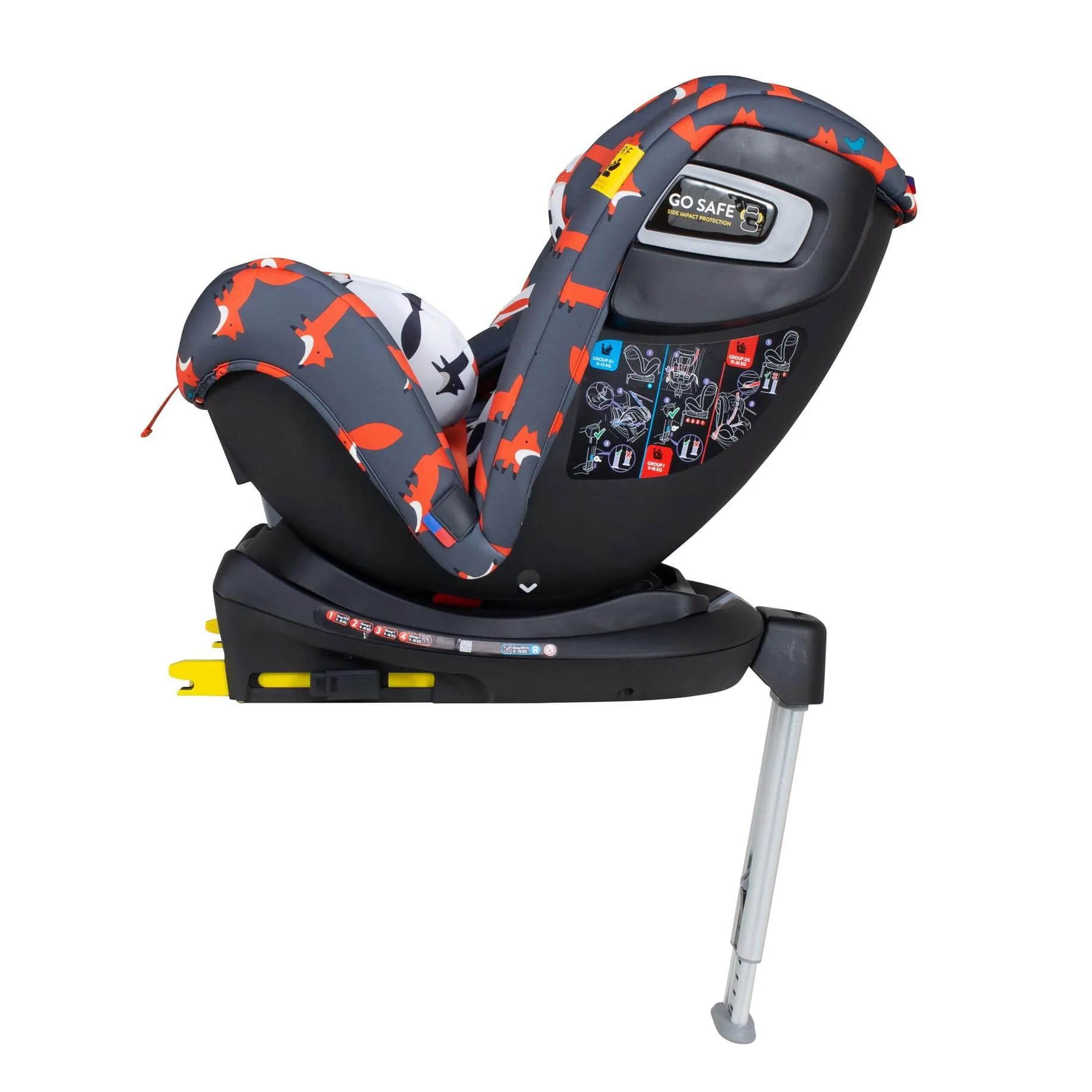 Cosatto All in All 360 Rotate Charcoal Mister Fox