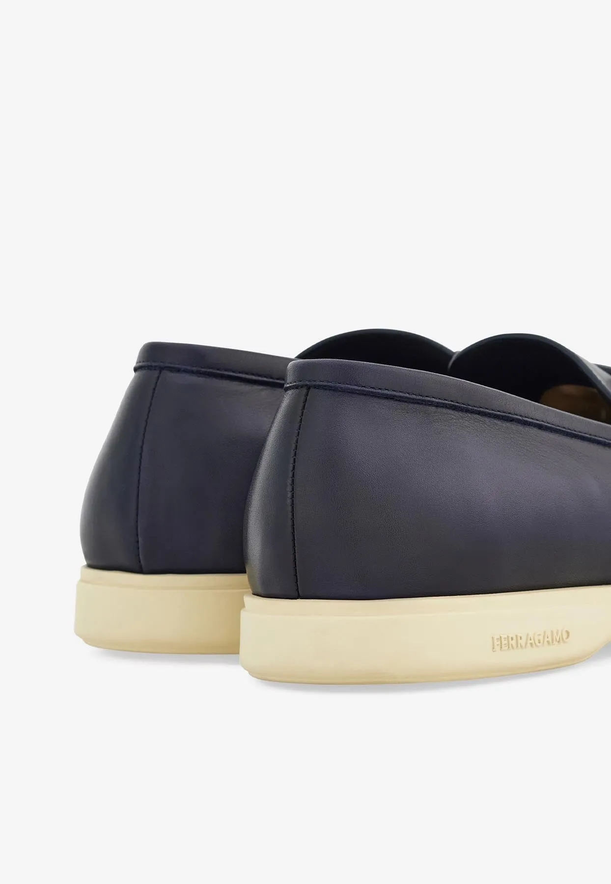 Cosimo Gancini Leather Loafers