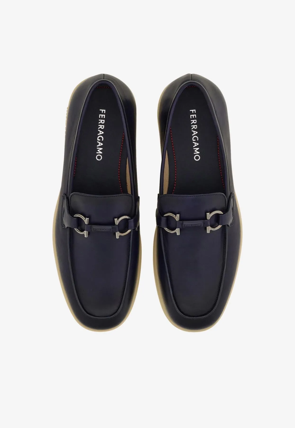 Cosimo Gancini Leather Loafers