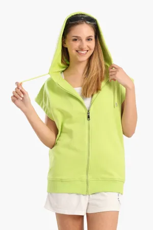 Cotton Blend Lounge Hoodie