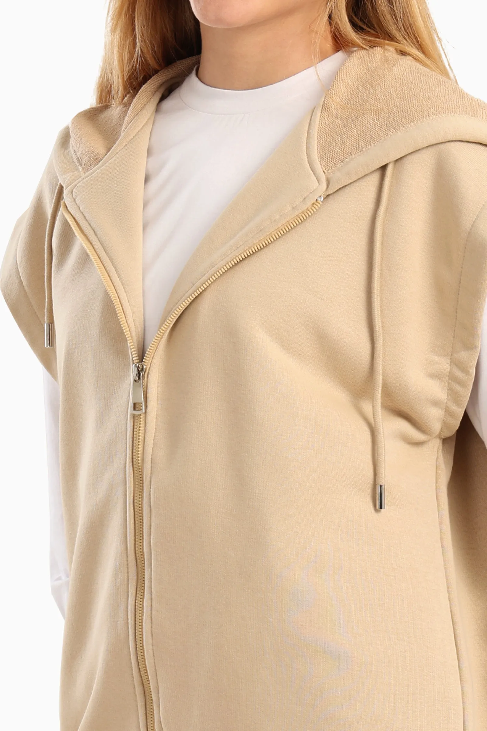 Cotton Blend Lounge Hoodie