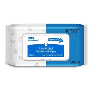 CottonDew Anti-bacterial Wipes 80 Pack