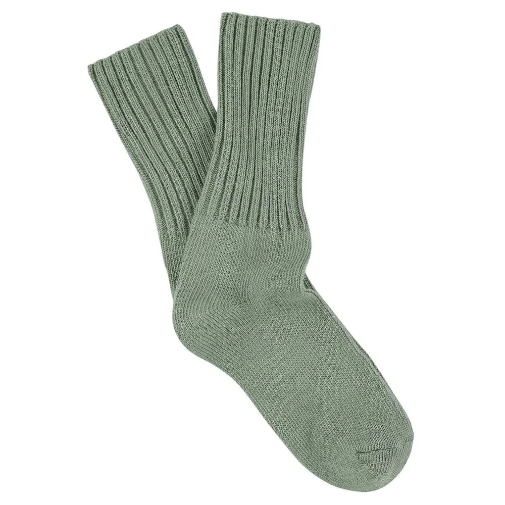 Crew Socks - Agave Green