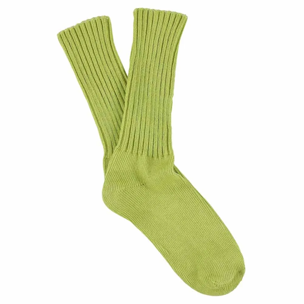 Crew Socks - Green Banana