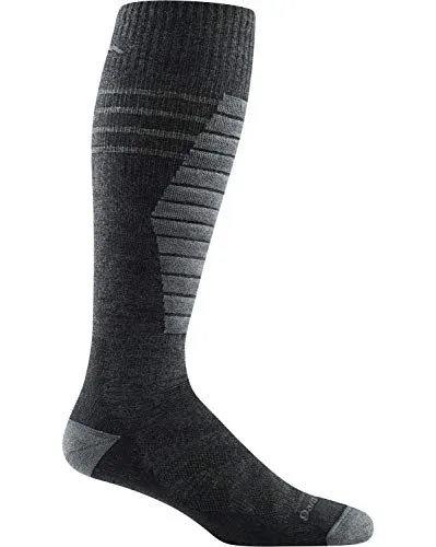 Darn Tough Mens 8007 Edge OTC Midweight with Cushion Padded Shin Merino Wool Socks