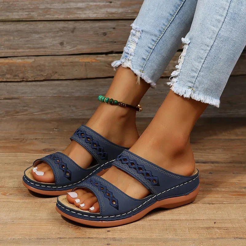 Doris | Retro Orthopedic Sandals for Women – Ultra-Light Comfort & Stylish Support