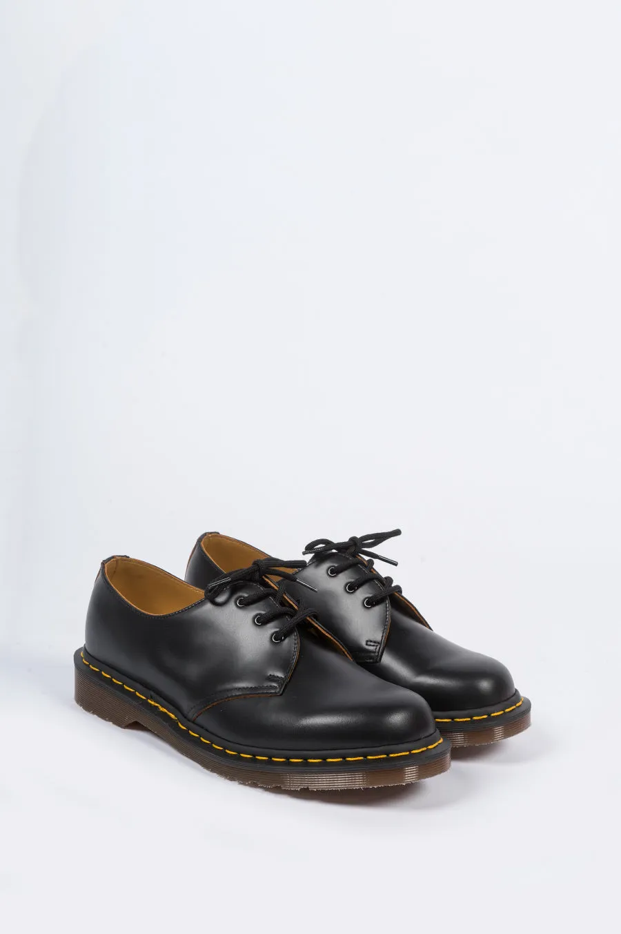 DR MARTENS VINTAGE 1461 BLACK QUILON
