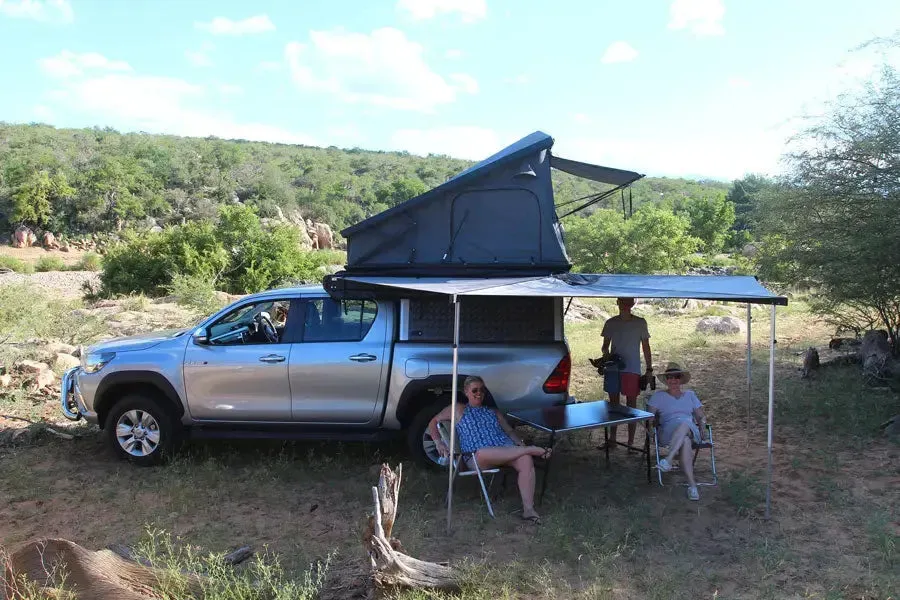 Eezi-Awn Bat 270 Awning Freestanding Left Side Mount Beige - Black Friday Sale
