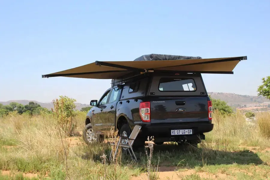Eezi-Awn Bat 270 Awning Freestanding Left Side Mount Beige - Black Friday Sale