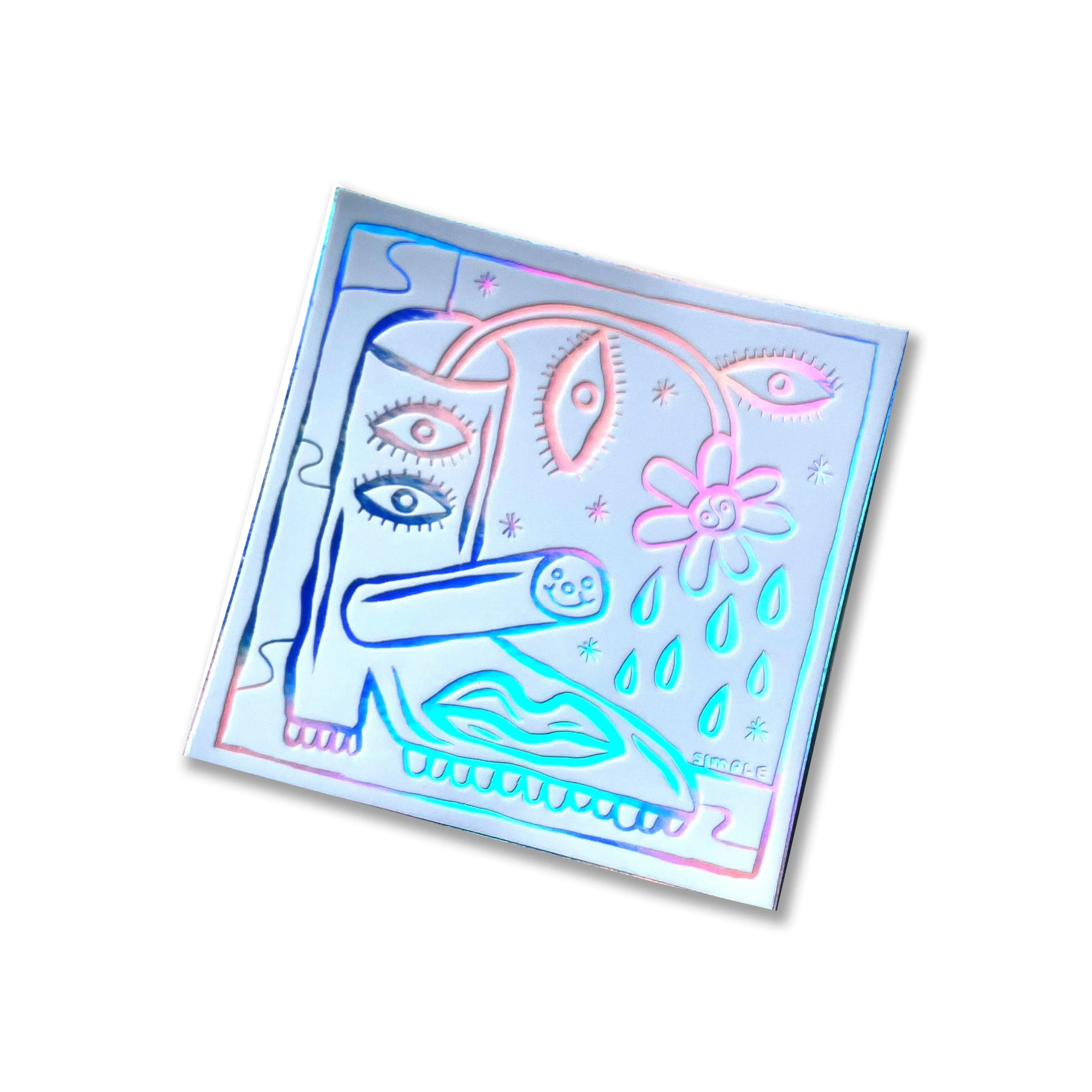 Emotional Boot HOLOGRAM STICKER