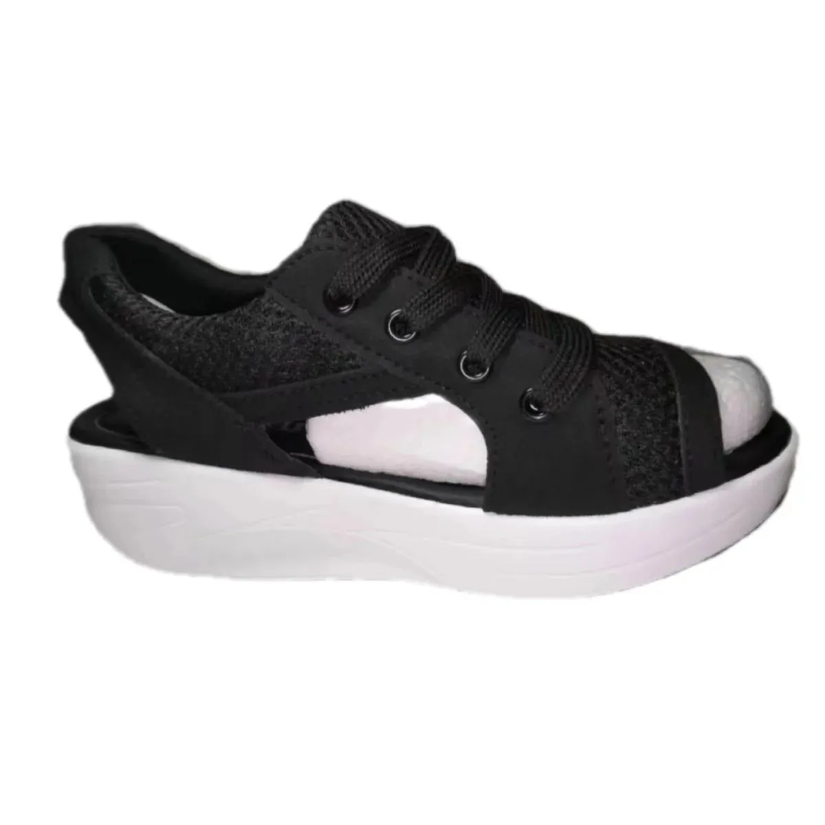Fashion Women Sandals Summer New Lady Platform Chunky Comfortable Mesh Open Toe Casual Sports Ladies Shoes