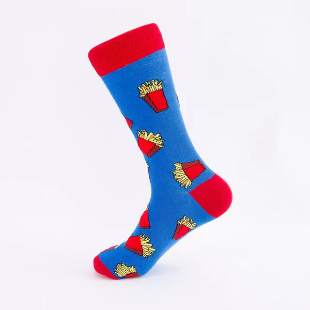 Fast Food Funny Socks