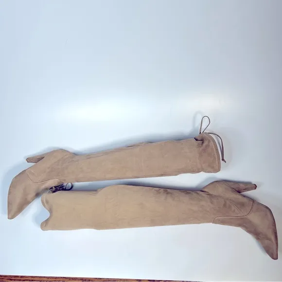 French Connection Jordan “Over the knee” faux suede boot- NEW