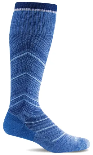 Full Flattery Knee-High Women - Ocean Moderate Compression (15-20mmHg)
