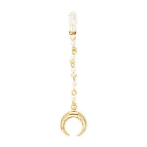 Gold Horseshoe Shoe Charm