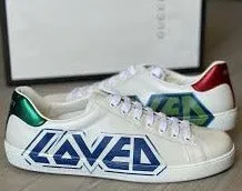 Gucci Ace Sneaker with Loved Print