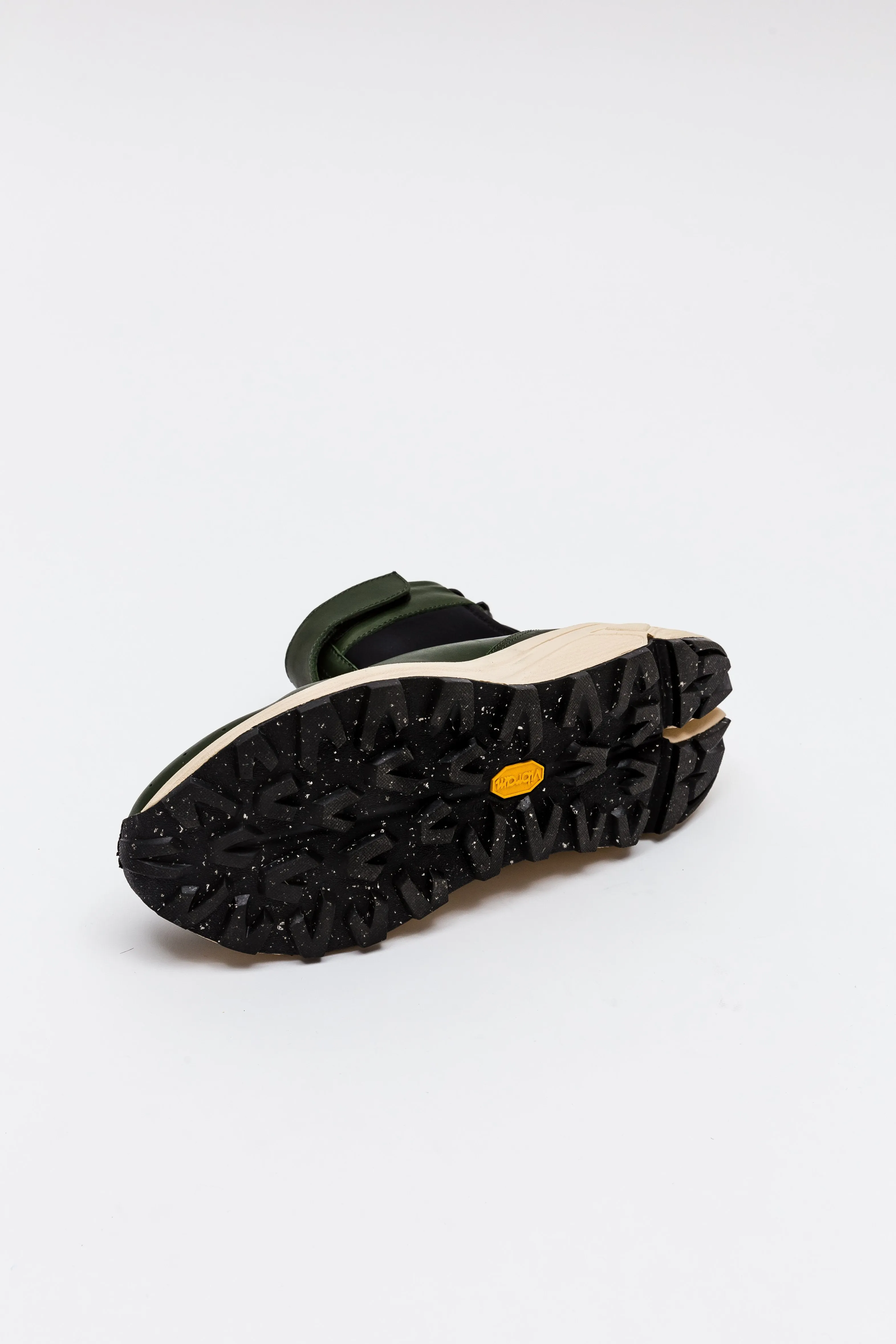 Guillermo Bravo "La Pola" High-Top Cream and Green