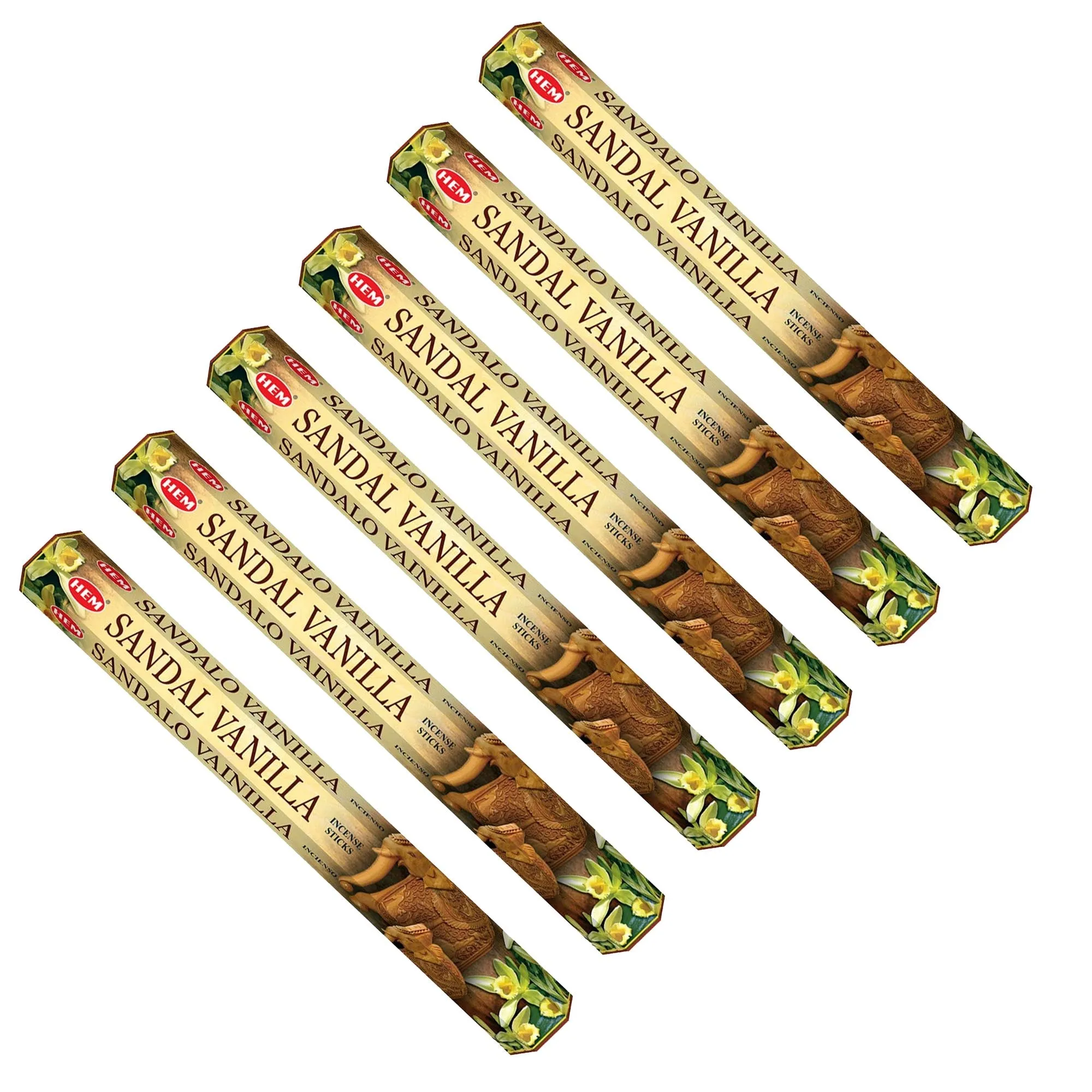 HEM - Hexagon - Sandal Vanilla Incense Sticks
