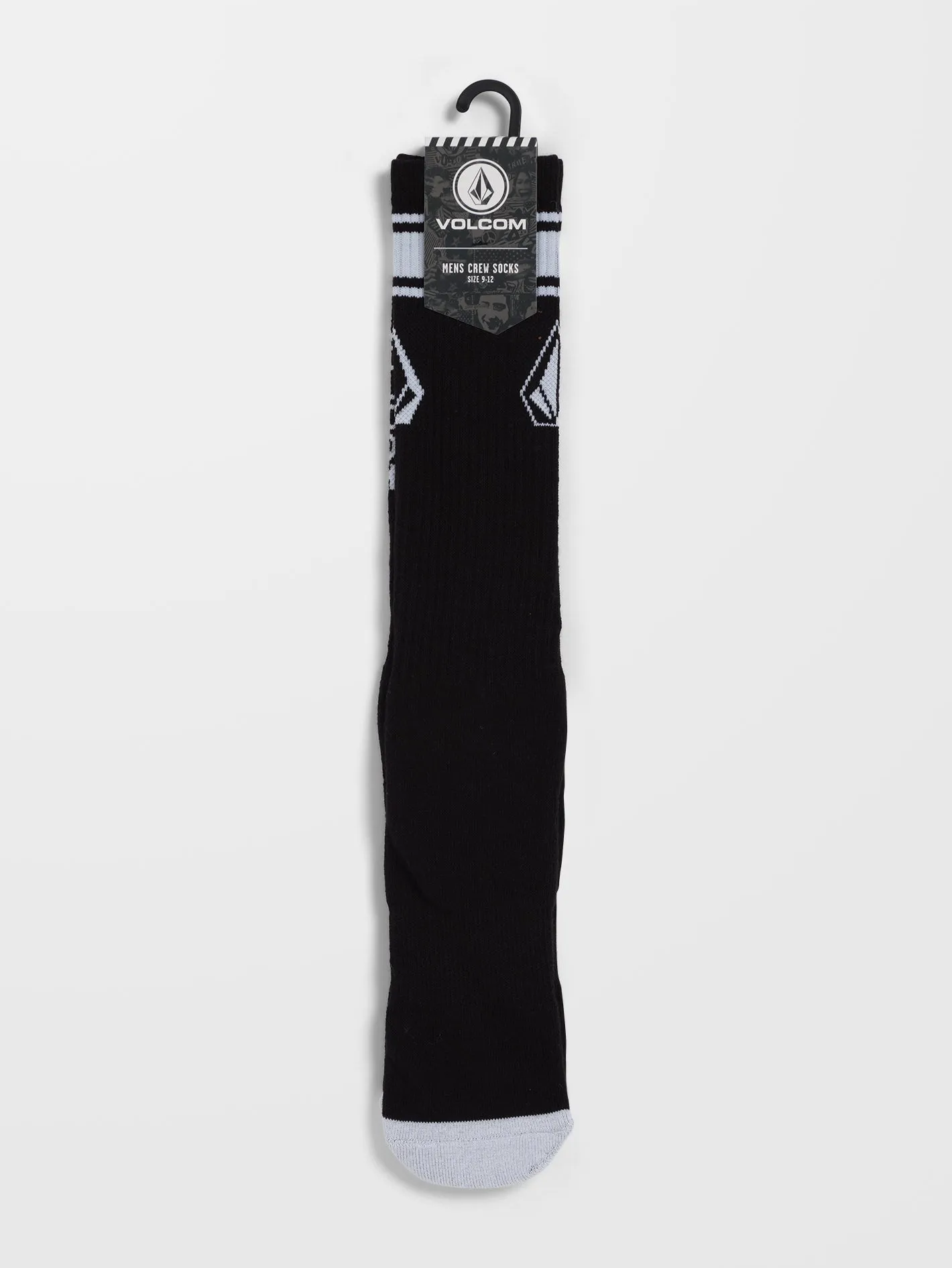 High Stripe Socken - BLACK