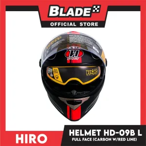 HIRO Helmet HD-09B Carbon (Full face) Large