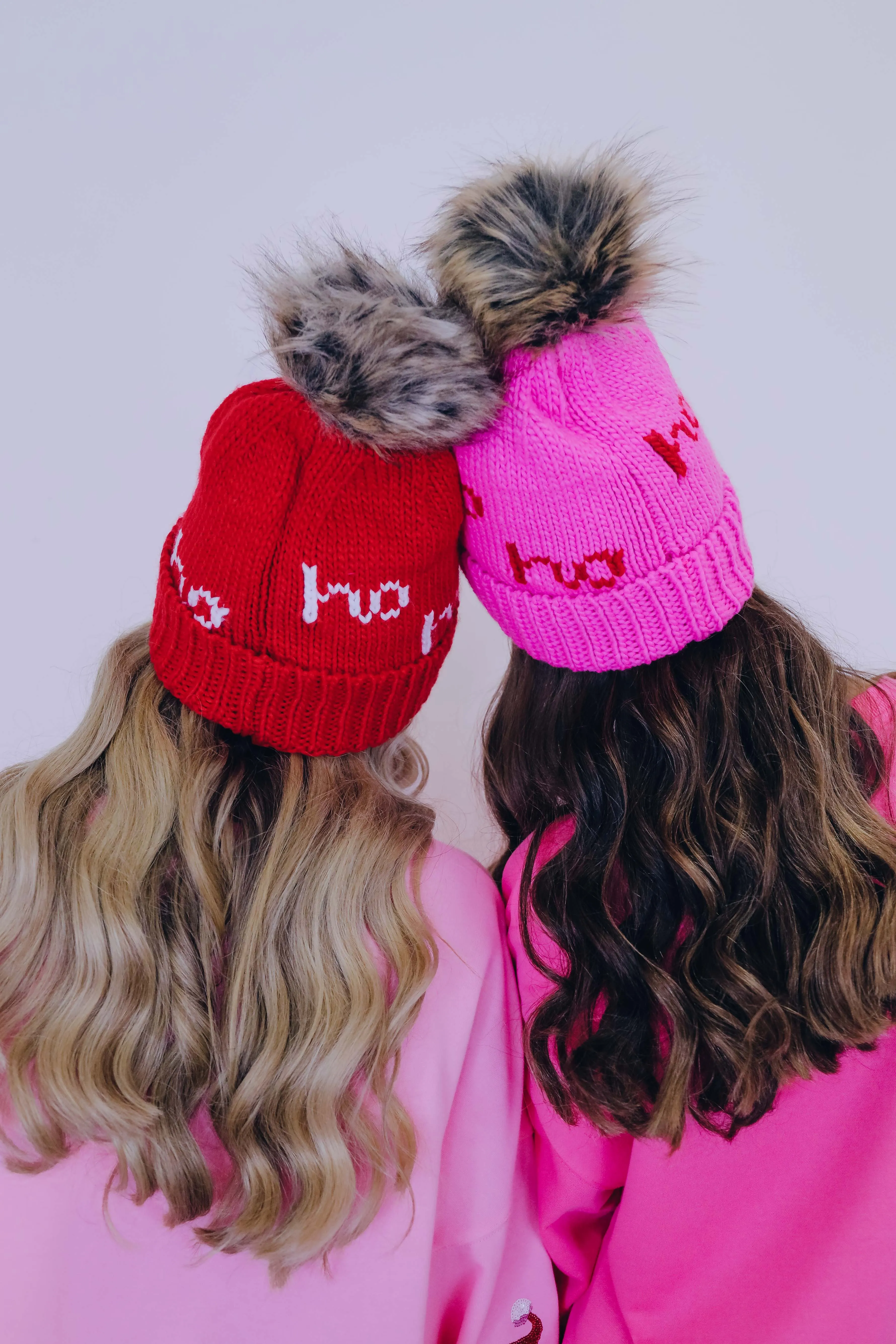 Ho Ho Ho Pom Beanie - 2 Colors