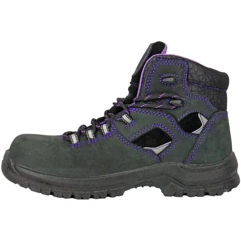 Hoss Women's Lacy 6" Composite Toe Waterproof Puncture Resistant Boot - Black 70120