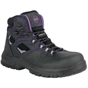 Hoss Women's Lacy 6" Composite Toe Waterproof Puncture Resistant Boot - Black 70120