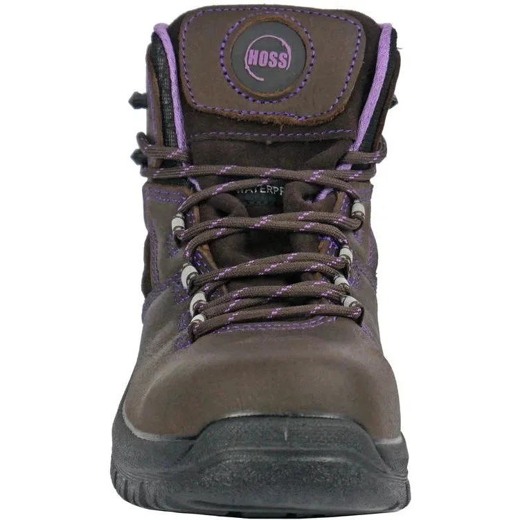 Hoss Women's Lacy 6" Composite Toe Waterproof Puncture Resistant Boot - Brown 70419