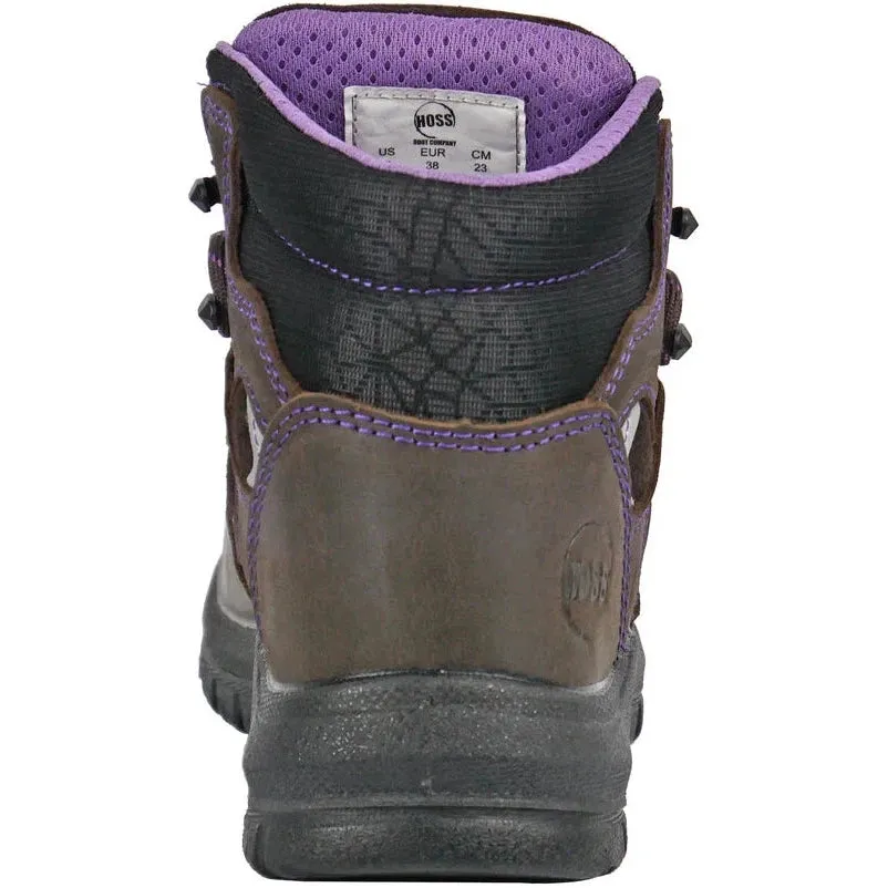Hoss Women's Lacy 6" Composite Toe Waterproof Puncture Resistant Boot - Brown 70419