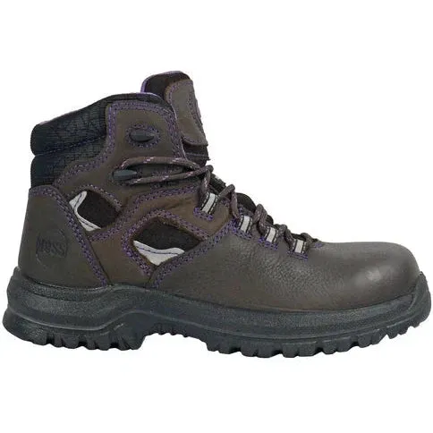 Hoss Women's Lacy 6" Composite Toe Waterproof Puncture Resistant Boot - Brown 70419