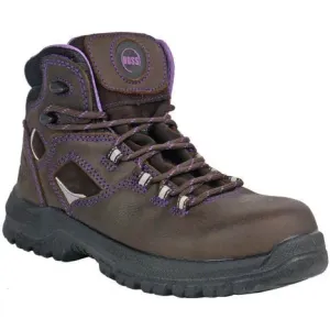 Hoss Women's Lacy 6" Composite Toe Waterproof Puncture Resistant Boot - Brown 70419