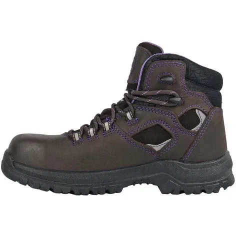 Hoss Women's Lacy 6" Composite Toe Waterproof Puncture Resistant Boot - Brown 70419