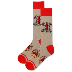 HOTSOX Men's Firefighter Crew Sock