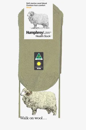 Humphrey Law | 70% Fine Merino Wool Cushion Sole Health Socks