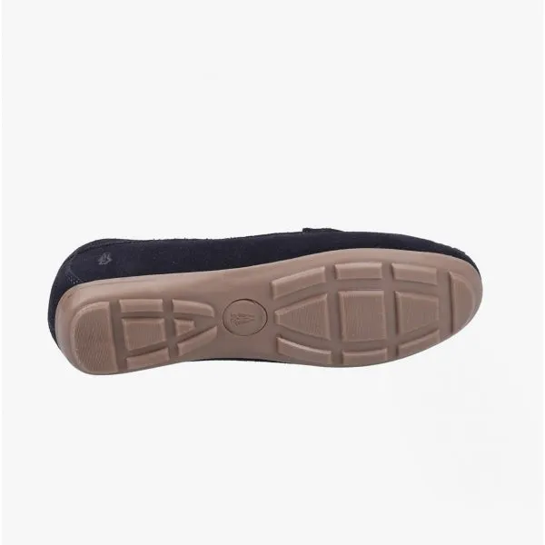 Hush Puppies MOLLY SNAFFLE Womens Loafers Navy