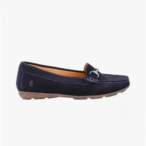 Hush Puppies MOLLY SNAFFLE Womens Loafers Navy