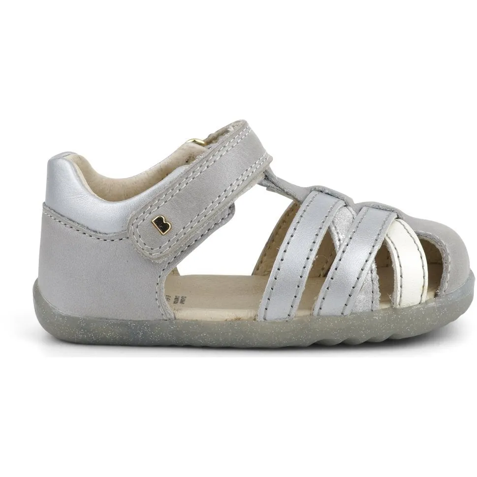 I WALK Cross Jump Sandal - Silver Pearl