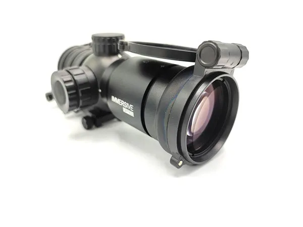 Immersive Optics 5x30 PRO MILDOT RAPID w/MOA ADJ MOUNTS - Extended Eye Relief