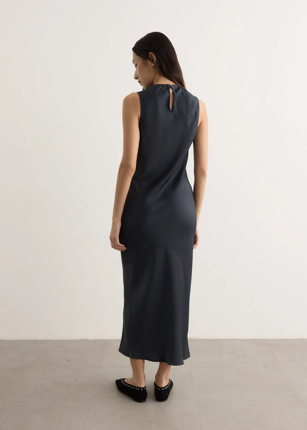 Infinity Cowl Neck Dress