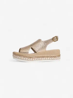 Jada | Women’s Platform Wedge Open Toe Sandals Shoes